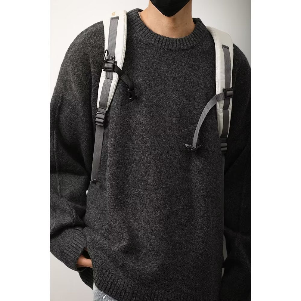 Men's Autumn And Winter Thermal Knitting Bottoming Shirt Top