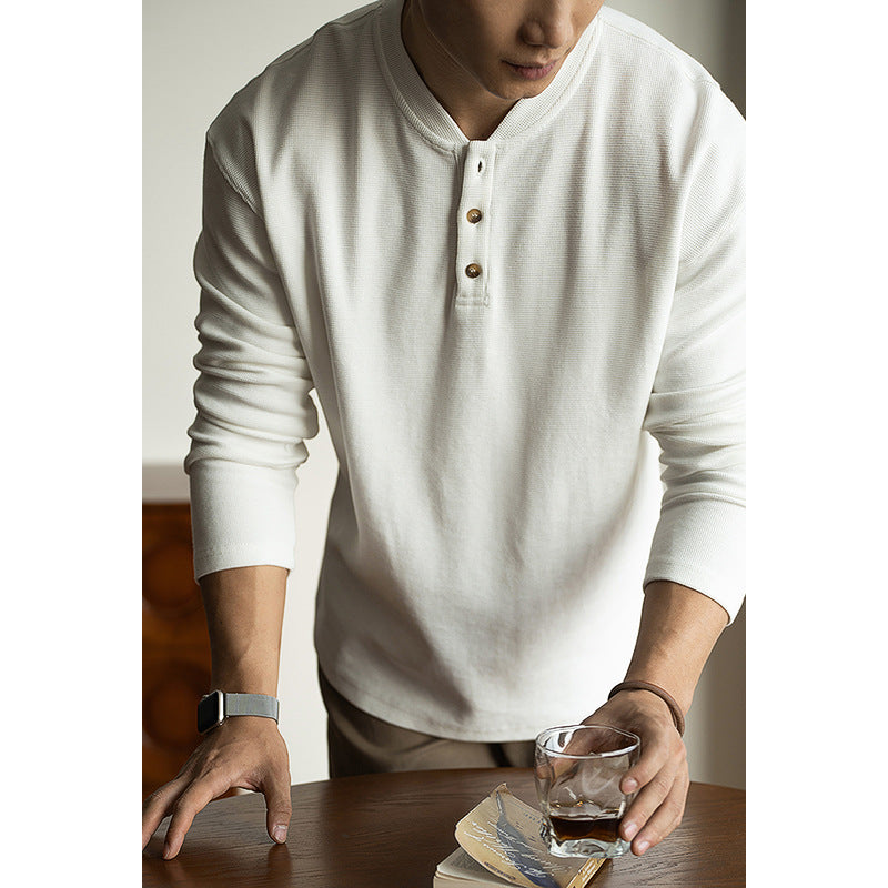 Spring Anti-wrinkle Loose Commute Leisure Bottoming Shirt