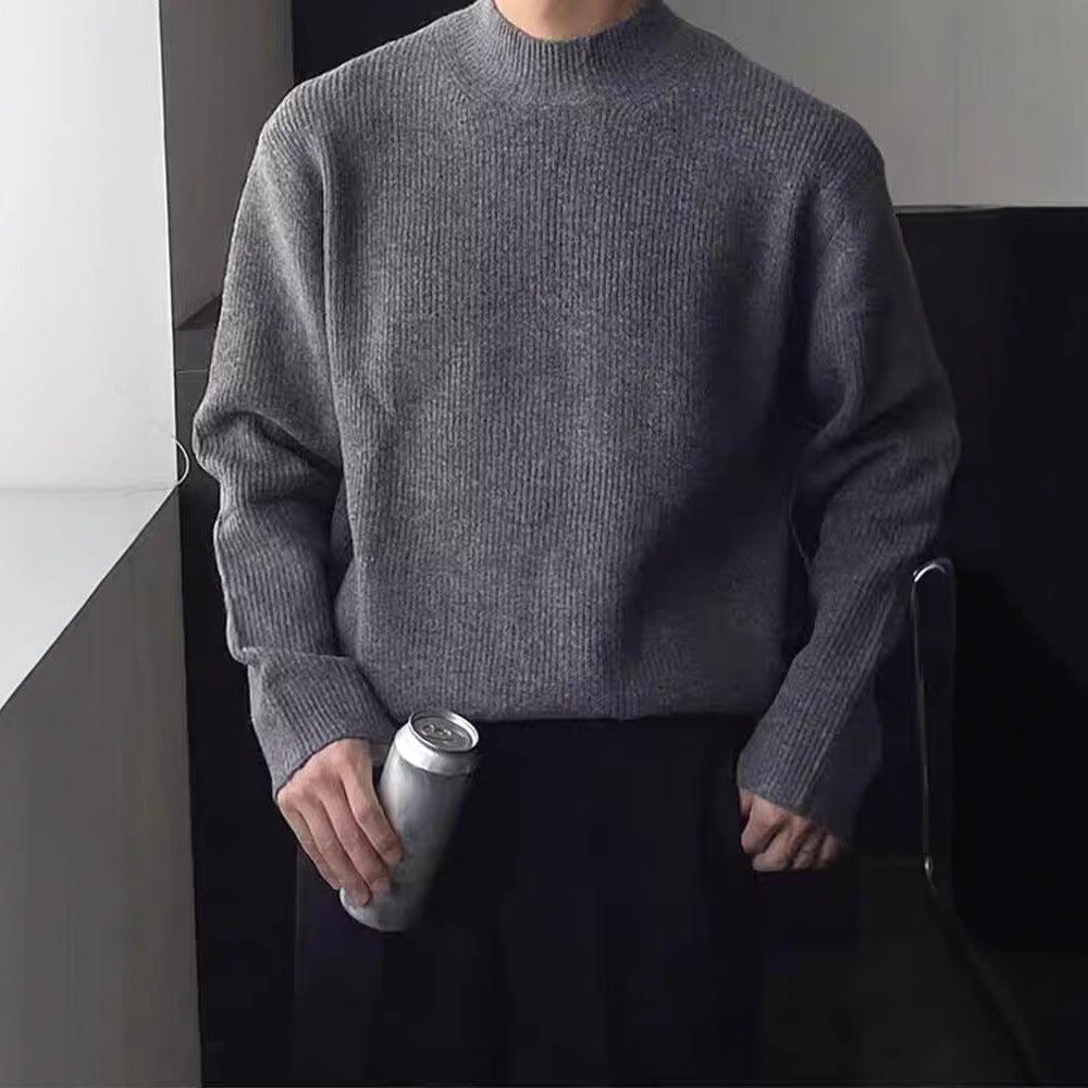 Fashion Men's Thermal Base Woolen Sweater